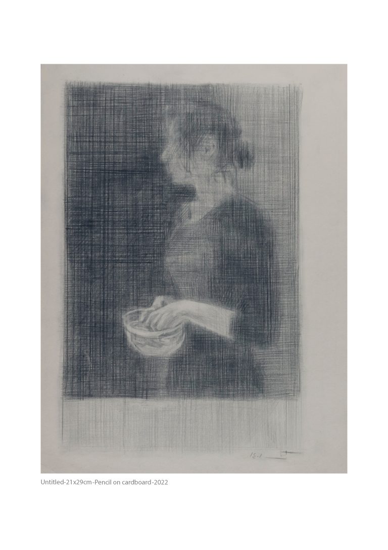 untitled-21x29cmPencil on cardboard 2022