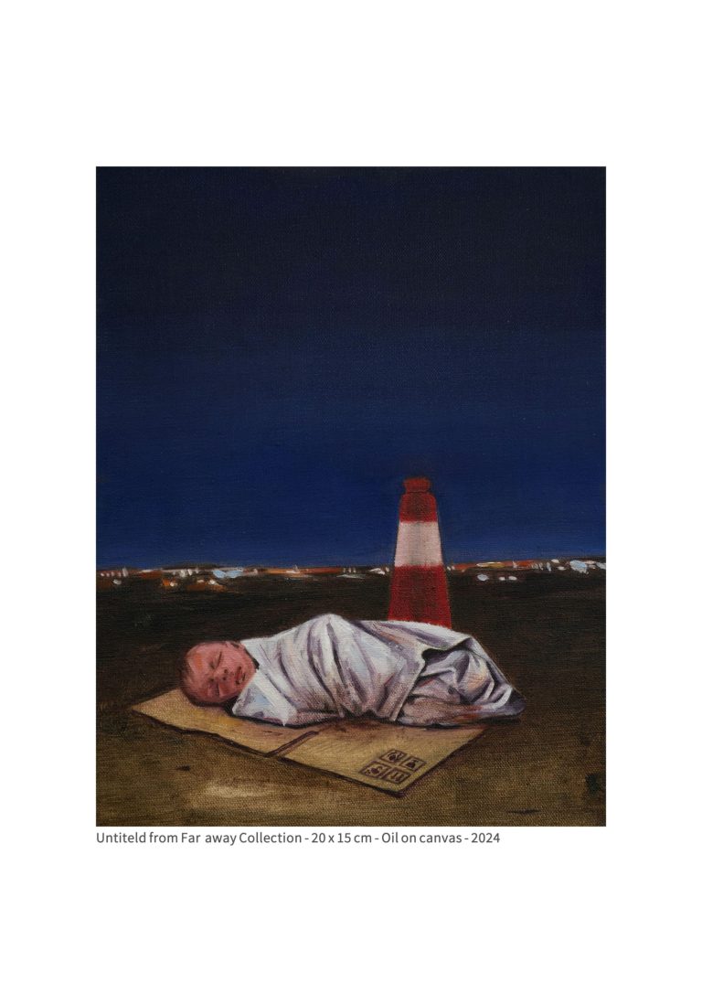 untitled - 20x15 cm - Oil on canvas - 2024