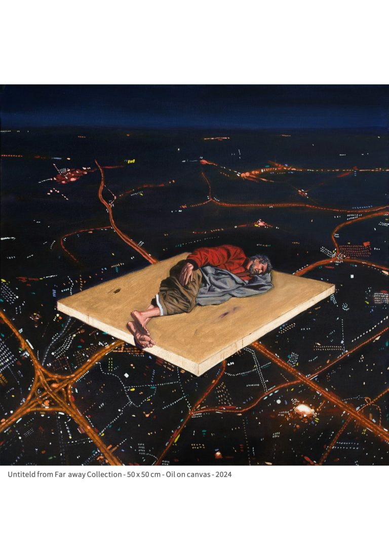 untitled - 50x50 cm - Oil on canvas - 2024