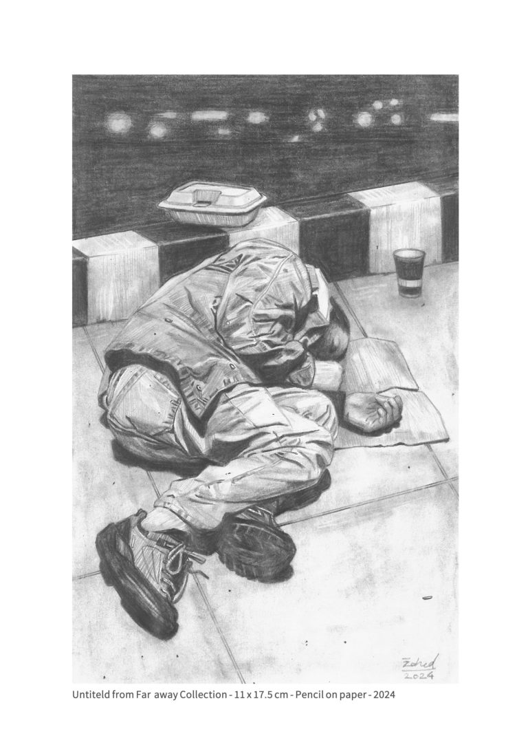 untitled - 11x17.5 cm - Pencil on paper - 2024