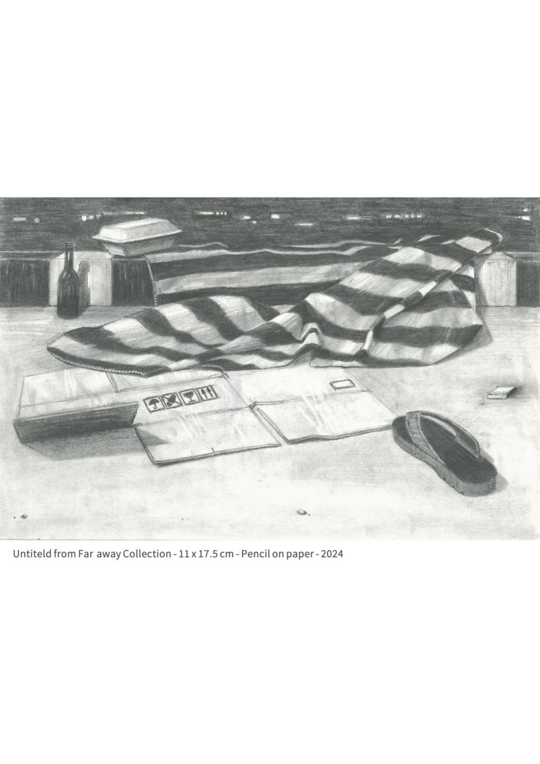 untitled - 11x17.5 cm - Pencil on paper - 2024