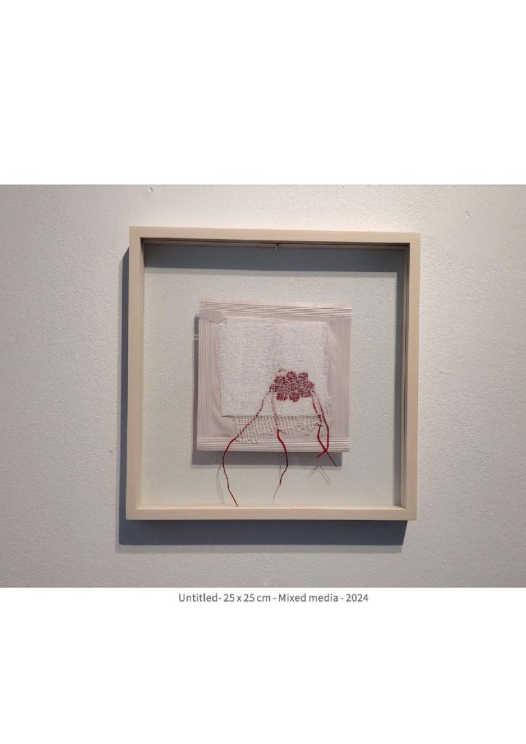 untitled - 25x25 cm - mixed media -2024