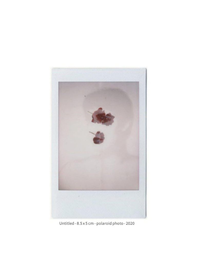 untitled- 8.5x5 cm - Polaroid photo -2020