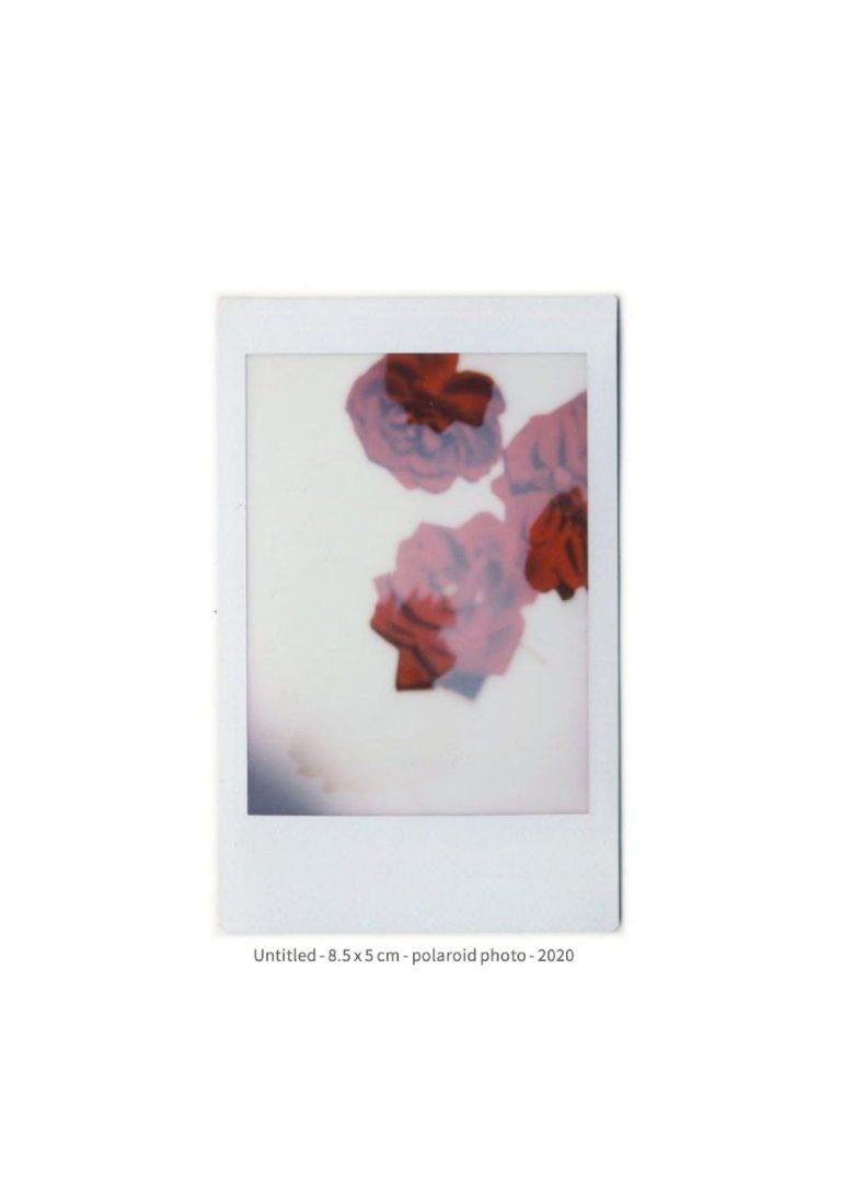 untitled- 8.5x5 cm - Polaroid photo -2020