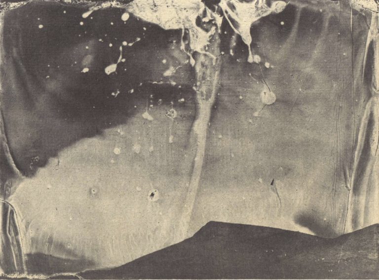 Oveis Ramezani, Untitled from Sun-Eater Collection Wet plate collodion photography Vandyke brown print toned in Gold-Thiourea toner 13.8*18.8 cm 2024-2025 Unique Edition