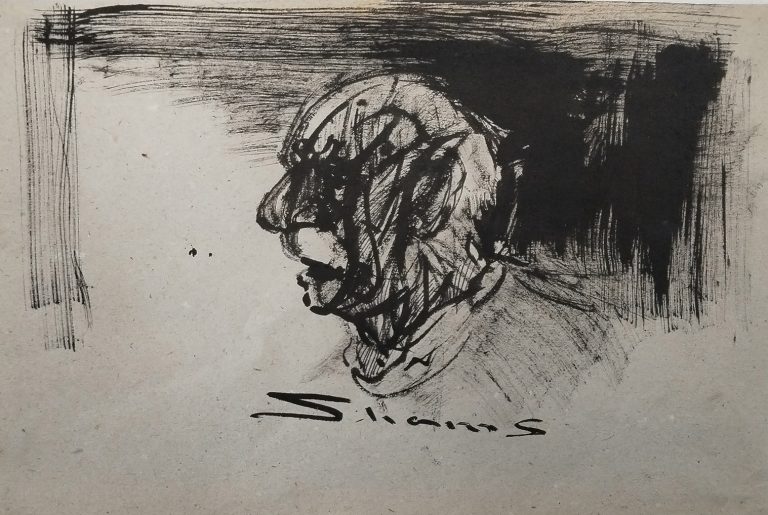 Untitled, 17.5 × 26 cm, Ink on Paper, 2025