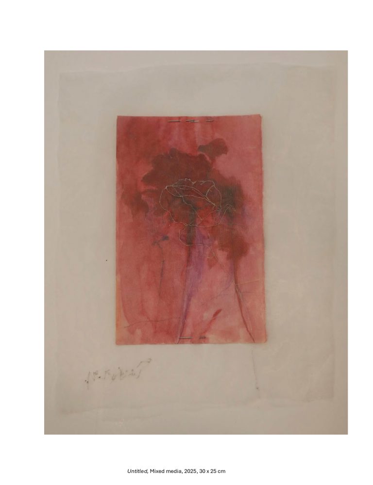 Untitled, Mixed media, 2025, 30 x 25 cm