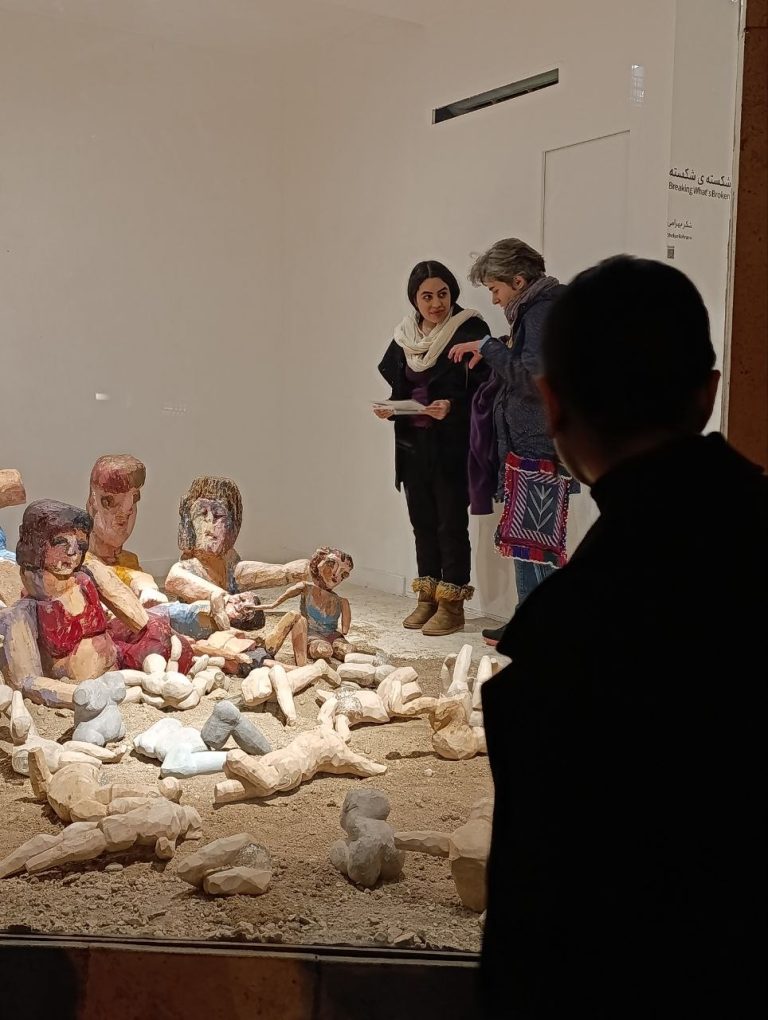 Shekar Bahrami - Breaking What's Broken project - Installation views