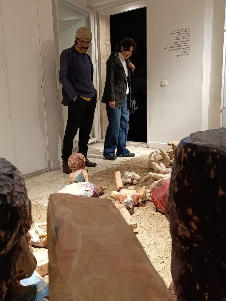 Shekar Bahrami - Breaking What's Broken project - Installation views