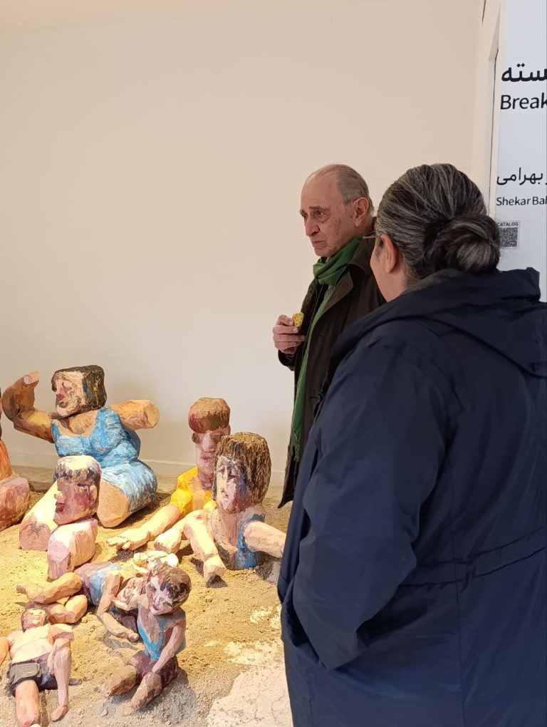 Shekar Bahrami - Breaking What's Broken project - Installation views