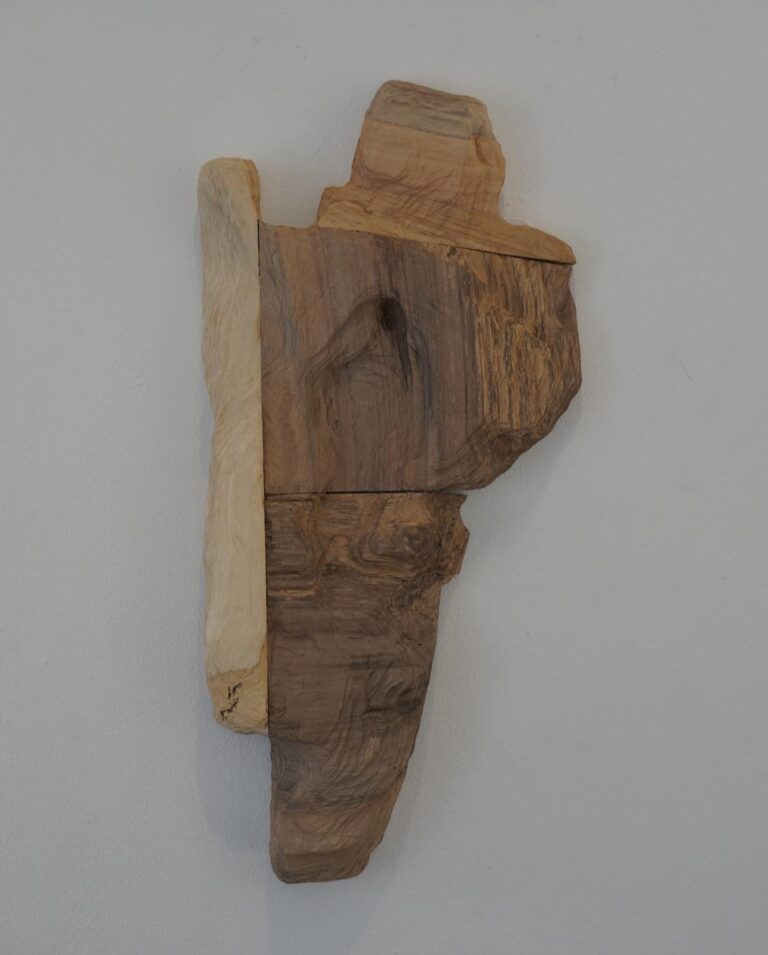 Untitled, Wood, 2025, 44 x 22 x 5 cm
