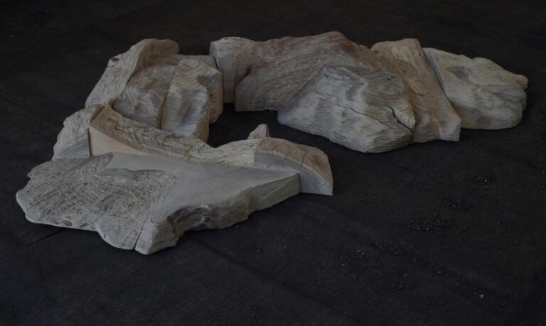 Untitled, Wood, 2025,155 x 120 x 25 cm