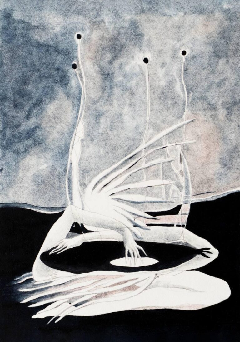 Untitled, Oil on Paper, 20 x 14 cm, 2026
