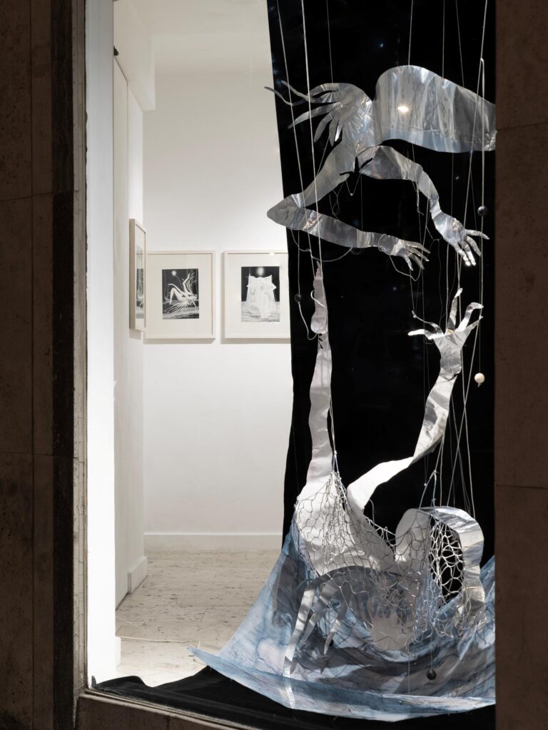 ntitled, Oil on Paper, 30 x 22 cm, 2026 Installation View at Bostan Art Gallery