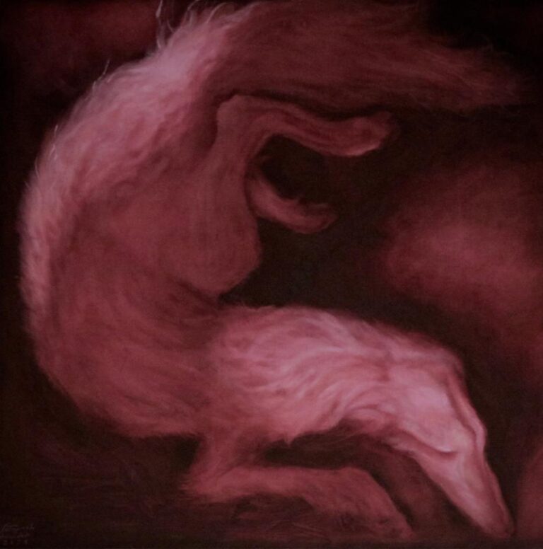 Untitled, Oil on canvas, 80 x 80cm, 2026