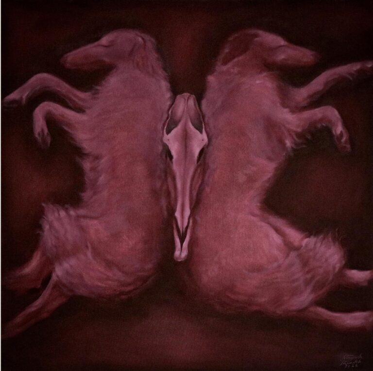 Untitled, Oil on canvas, 100 x 100 cm, 2026